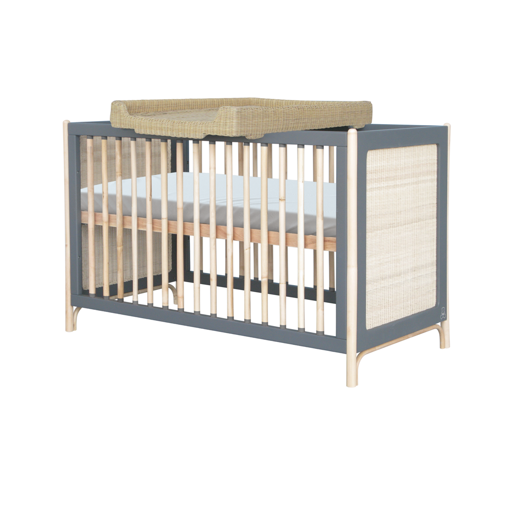 Oceania Evolutive Bed 60 x 120 - Silex