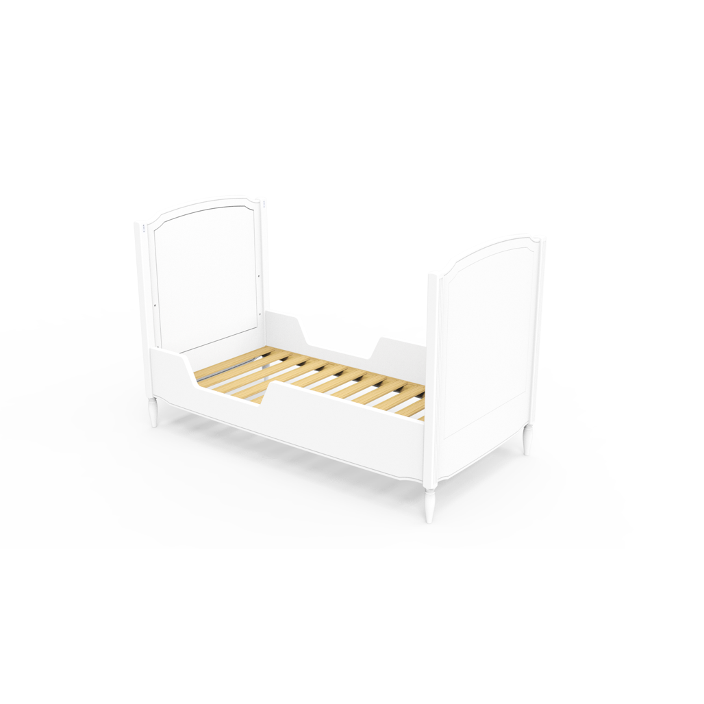 LAFAYETTE NEIGE Evolutive Bed 70X140 - From Crib to Junior Bed or Desk