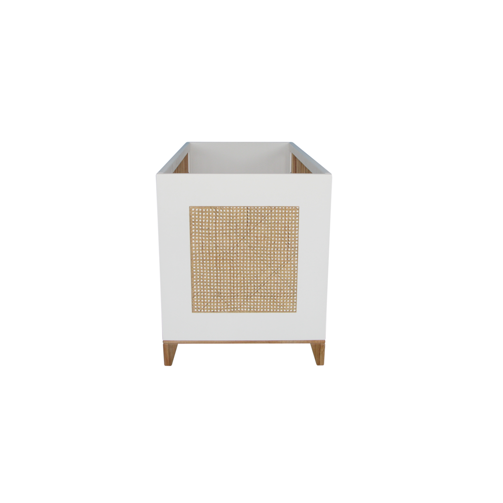 NAMI Neige Evolutive Bed 60 x 120 CM - From Crib to Toddler Bed