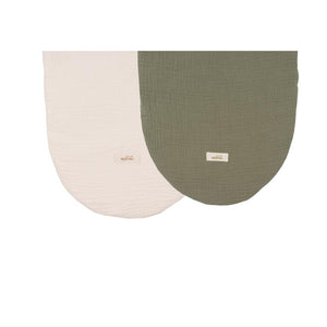 Muslin Moses Basket Sheets, 2-Pack by Malomi Kids