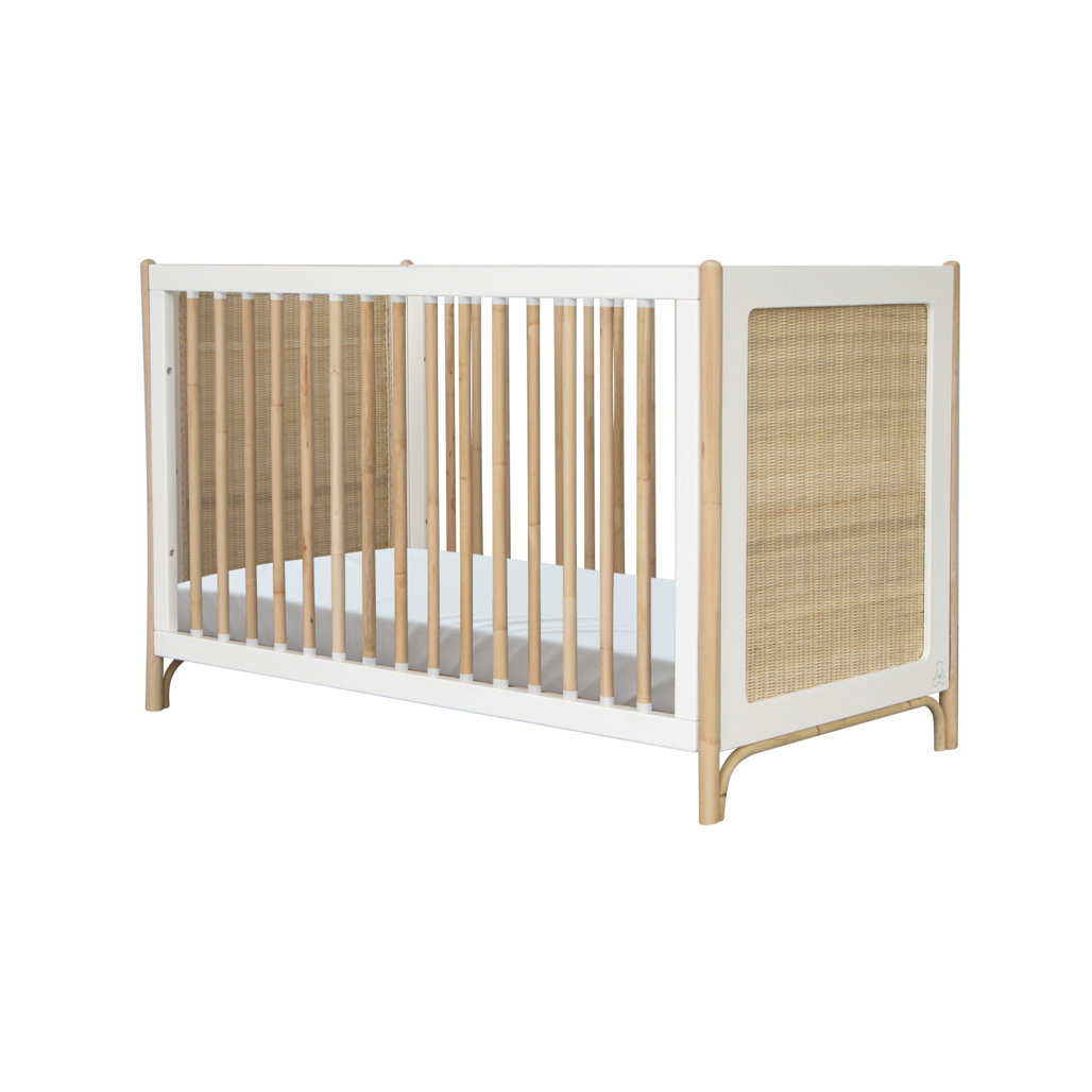 Oceania Evolutive Bed 60 x 120 - Neige