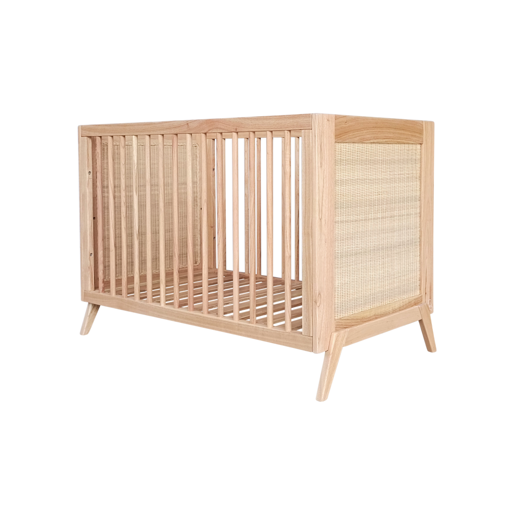 MARELIA BOIS Evolutive Bed 60X120 CM - From Crib to Toddler Bed