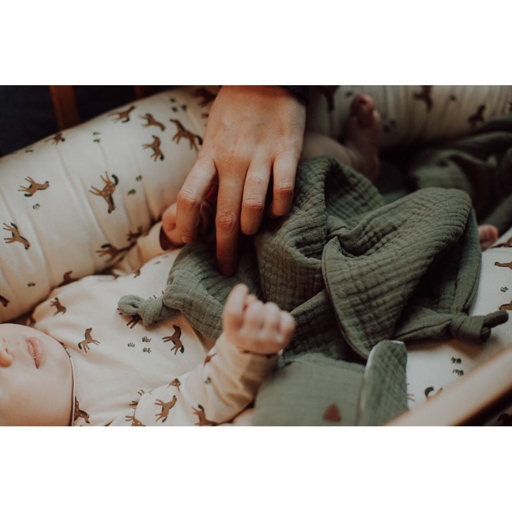Free Horses Bamboo Baby Nest by Malomi Kids