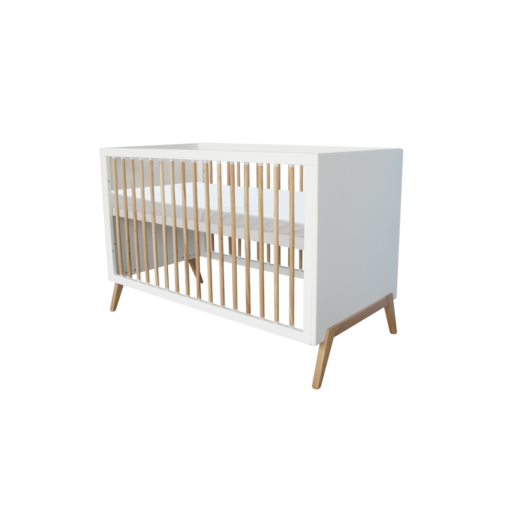 Marélie Evolutive Bed 70 x 140 - Neige