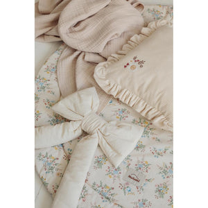 Corduroy Frill Cushion by Malomi Kids