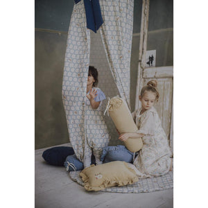 Corduroy Frill Cushion by Malomi Kids