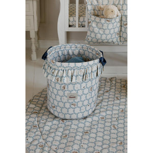 Blue Cottage Toy Basket by Malomi Kids