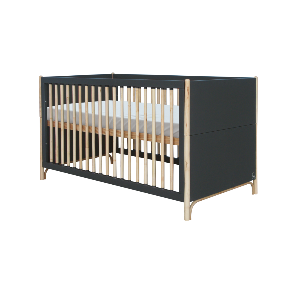 Oceane Evolutive Bed Cannes 70 x 140 - Ardoise