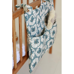 Denim Lions Cot Organiser by Malomi Kids