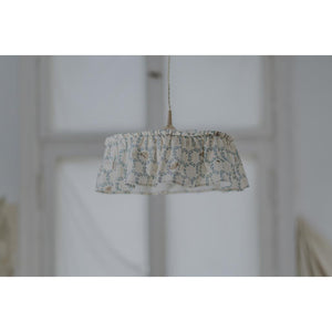 Blue Cottage Fabric Lampshade by Malomi Kids