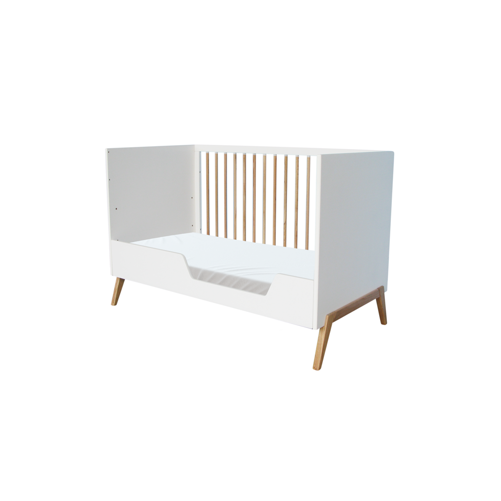Marélie Evolutive Bed 70 x 140 - Neige