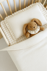 Muslin Ruffle Bedding Set with Filling by Malomi Kids