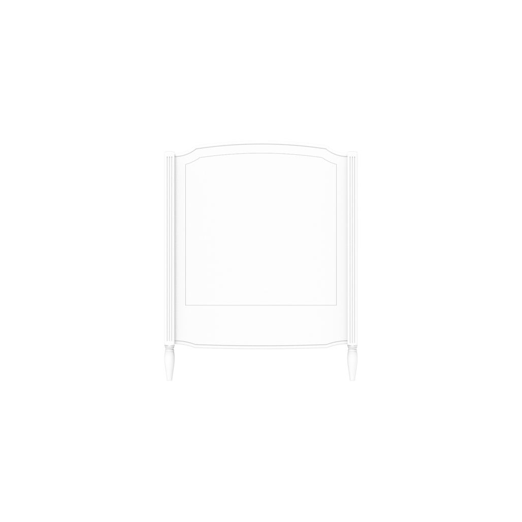 LAFAYETTE NEIGE Evolutive Bed 70X140 - From Crib to Junior Bed or Desk