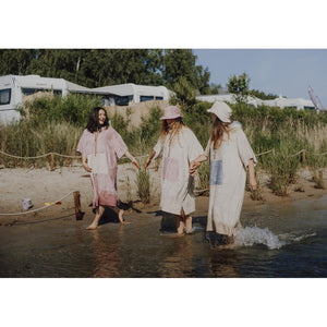 Bamboo Terry Beach Poncho by Malomi Kids