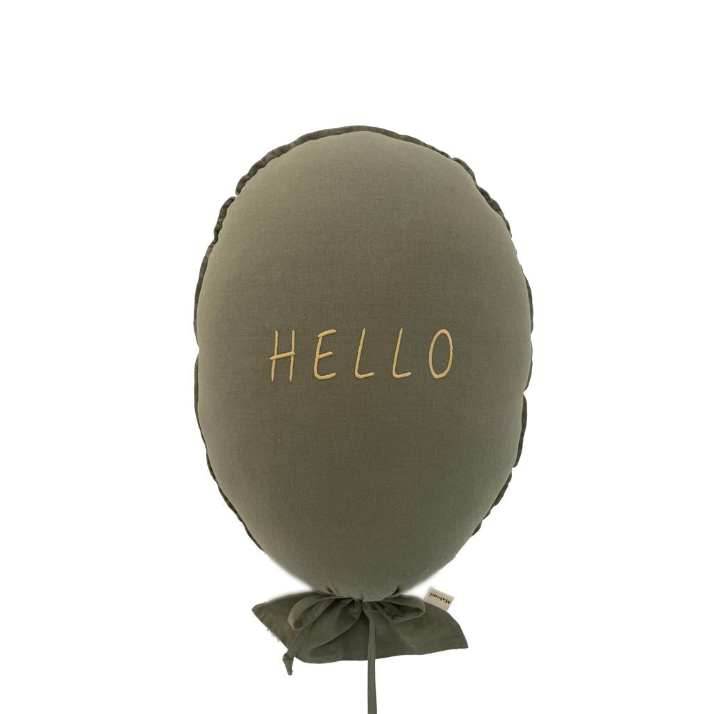 Embroidered Balloon Cushion by Malomi Kids