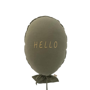 Embroidered Balloon Cushion by Malomi Kids