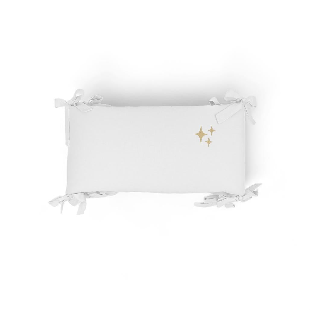 Washed Cotton Stars Cot Bumper by Malomi Kids