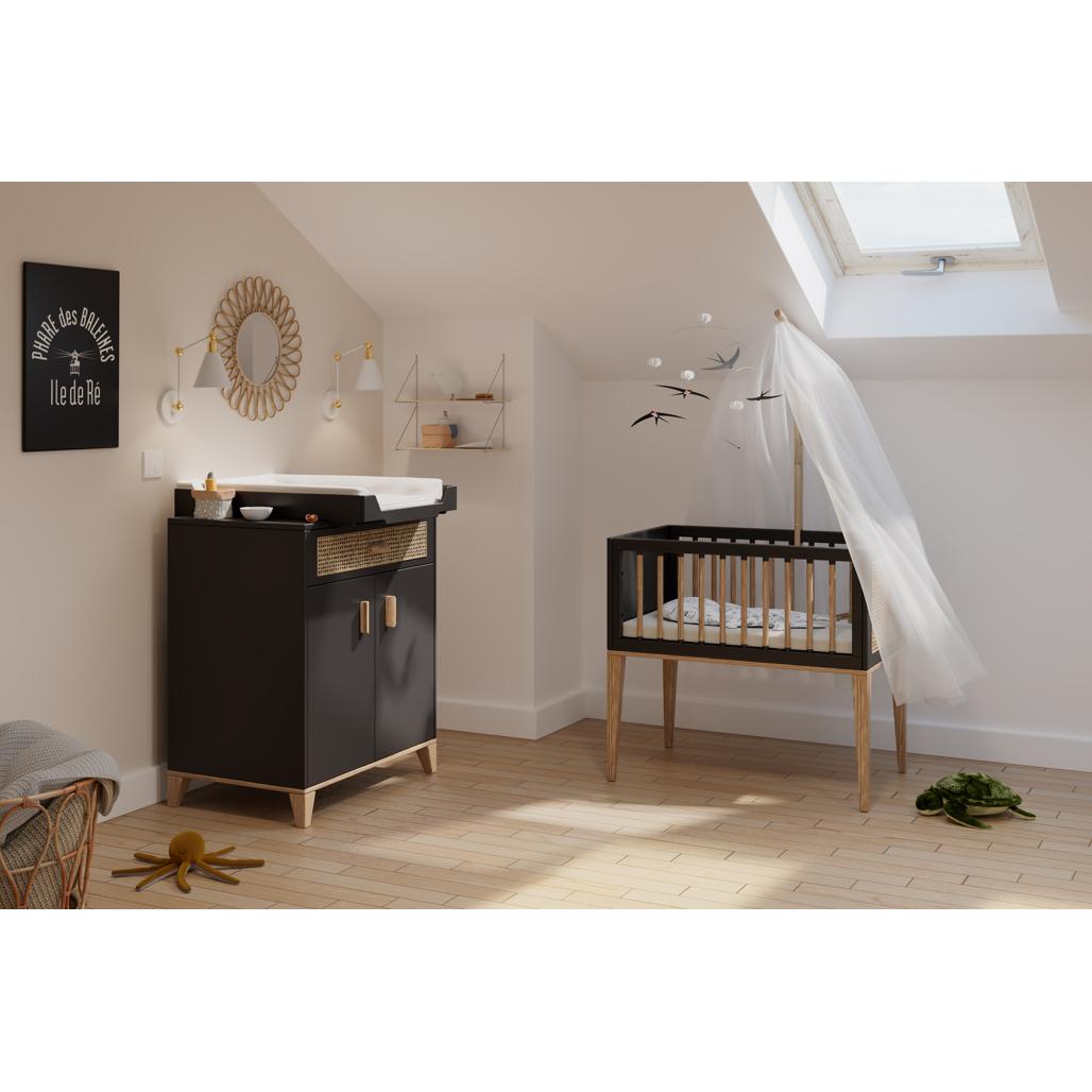 Nami Little Chest of Drawer - Onyx