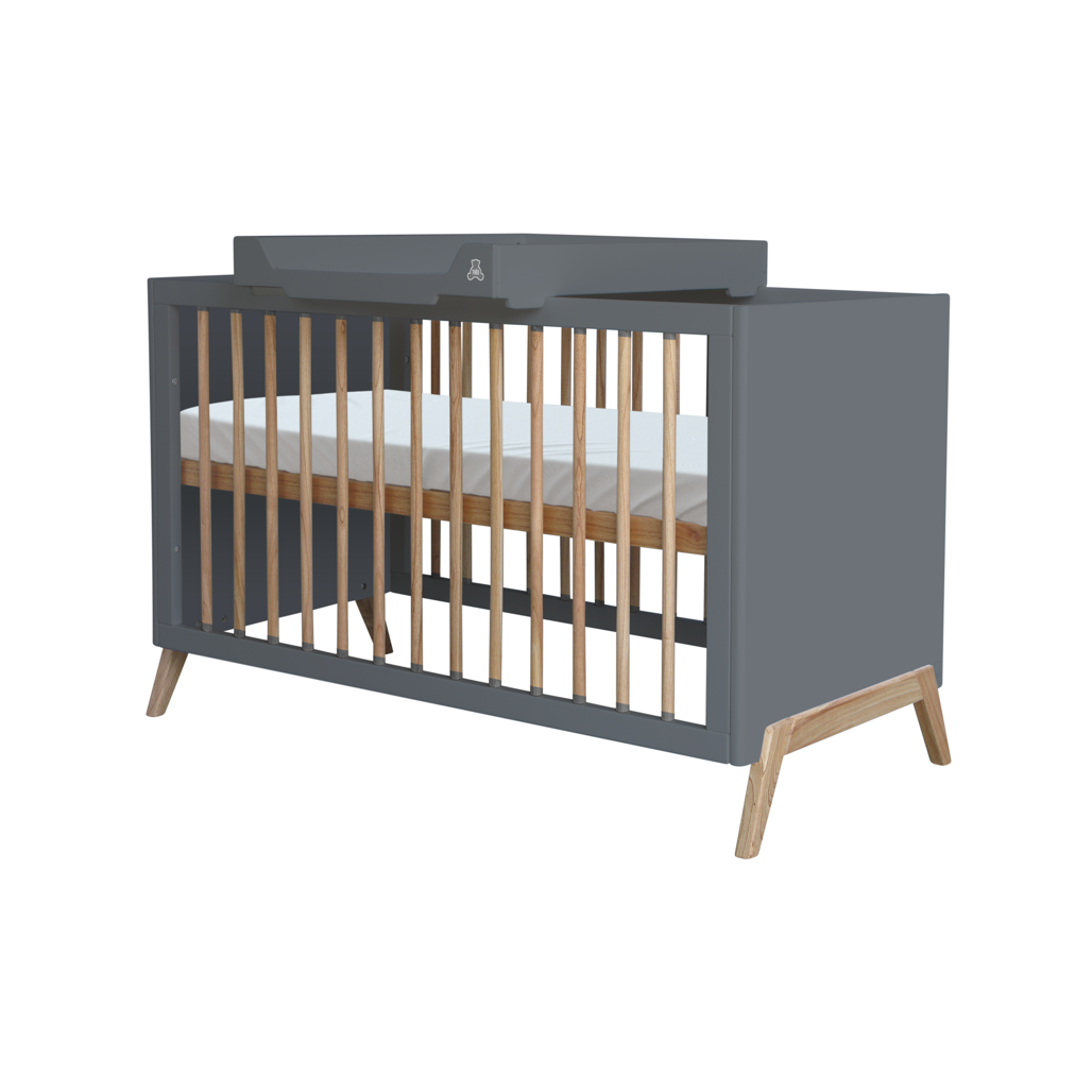 Marélie Evolutive Bed 60 x 120 - Silex