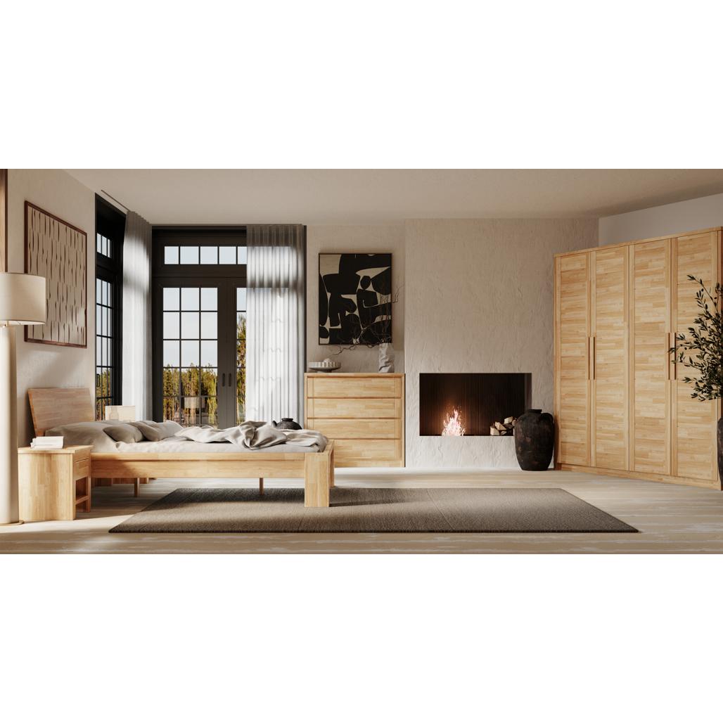 WARDROBE TIMO 2T WG - OILED OAK