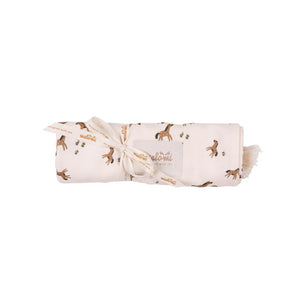 Free Horses Bamboo Swaddle by Malomi Kids