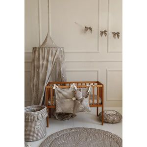 Countryside Check Cot Organiser by Malomi Kids