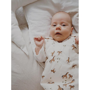 Free Horses Bamboo Baby Sleeping Bag by Malomi Kids