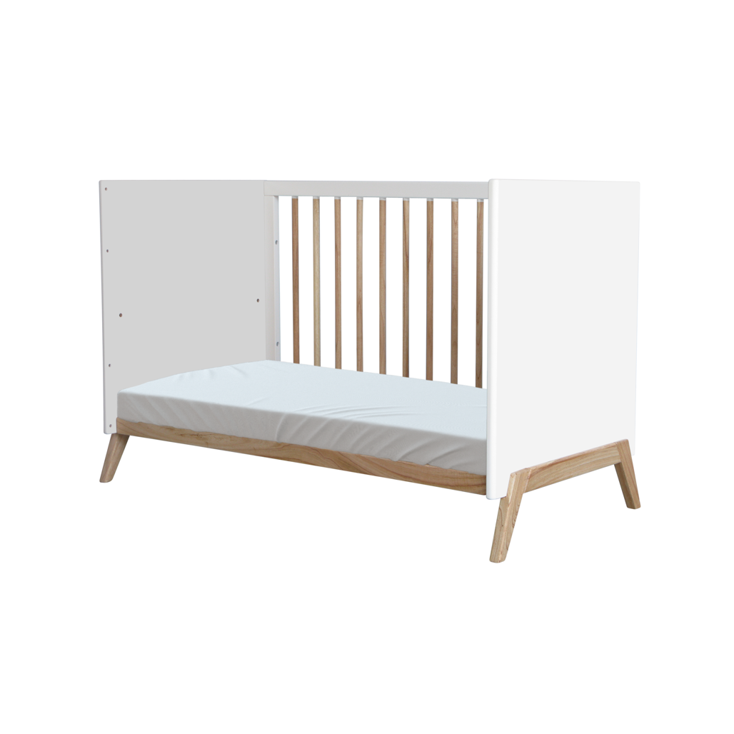 Marélie Evolutive Bed 60 x 120 - Neige
