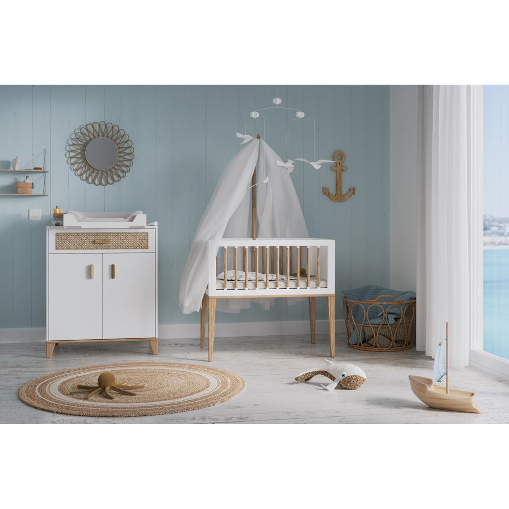 NAMI Neige Cradle - Rattan / Neige