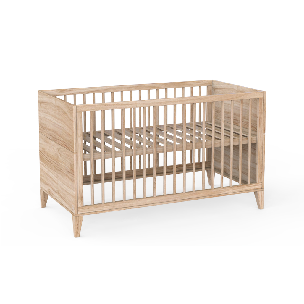 NAIA BOIS Evolutive Bed 70X140 - From Crib to Junior Bed