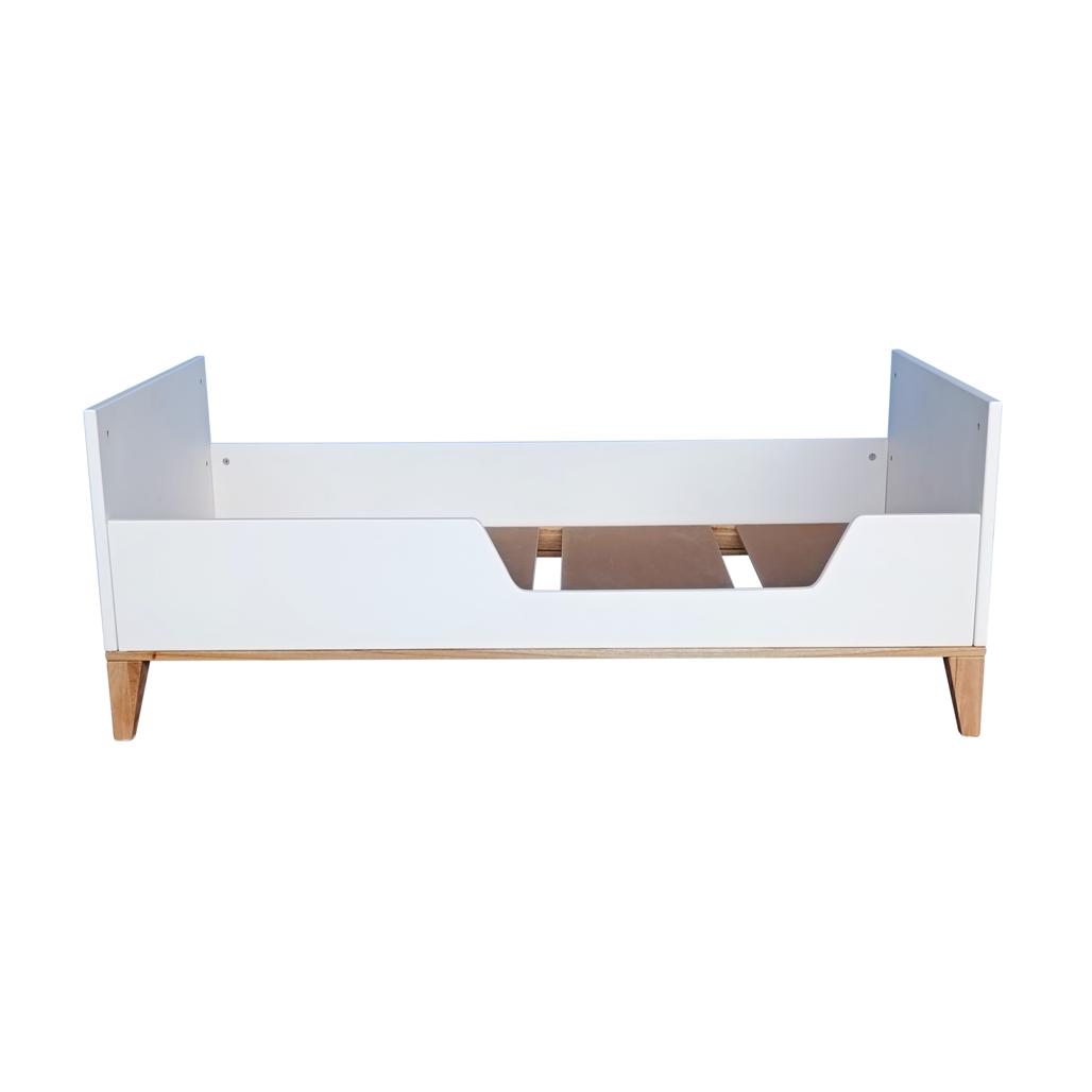 NAMI Neige Evolutive Bed 70 x 140 - From Crib to Junior Bed