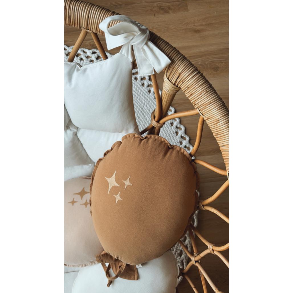 Mini Stars Balloon Cushion by Malomi Kids