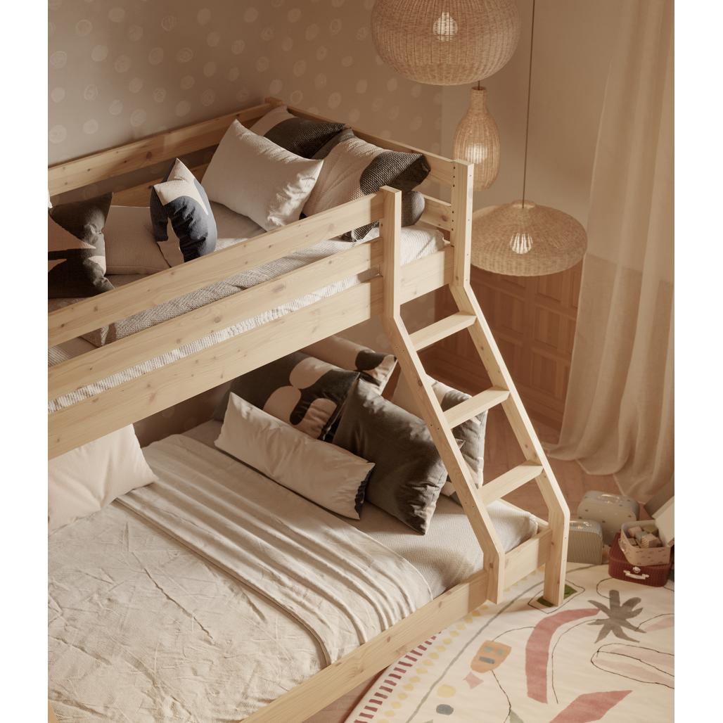 DENIS Bunk Bed LACQUERED PINE