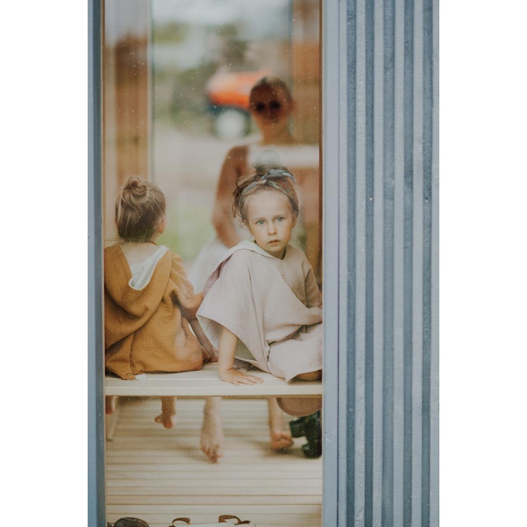 Muslin Bath Poncho by Malomi Kids