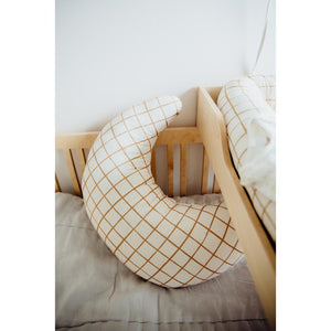 Camel Check Feeding Cushion by Malomi Kids