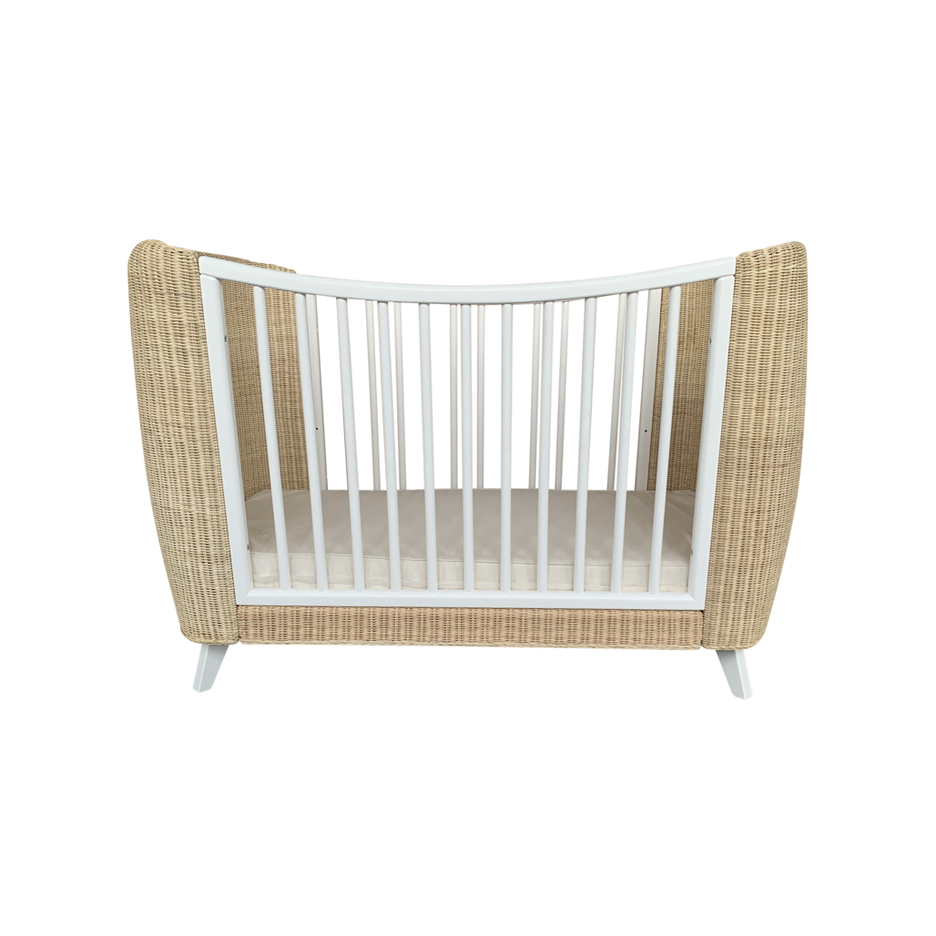 COQUILLAGE Evolutive Bed 70 x 140 - From Crib to Junior Bed