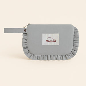 Ruffle Toiletry Bag by Malomi Kids