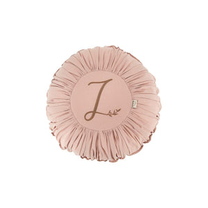 Round Washed Cotton Cushion by Malomi Kids