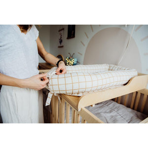 Camel Check Baby Nest by Malomi Kids