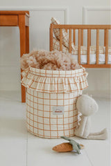 Camel Check Toy Basket by Malomi Kids