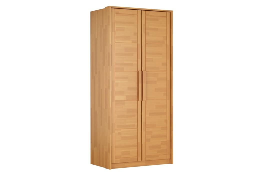 WARDROBE TIMO 2T BL - LACQUERED BEECH