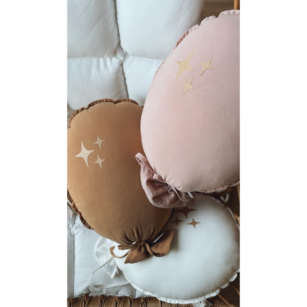 Mini Stars Balloon Cushion by Malomi Kids