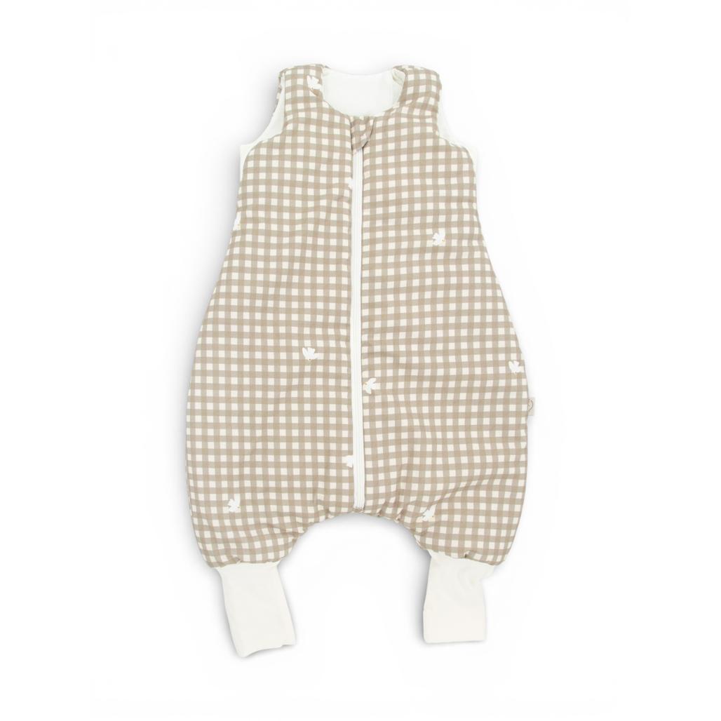 Countryside Check Sleeping Bag with Legs by Malomi Kids