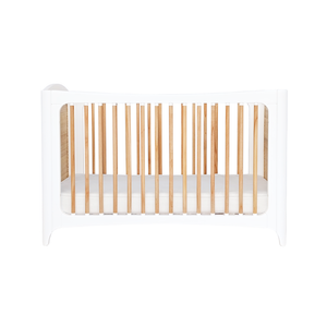 NÉRÉIDES Neige Evolutive Bed 60 x 120 CM - From Crib to Toddler Bed