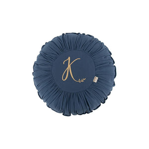 Round Washed Cotton Cushion by Malomi Kids