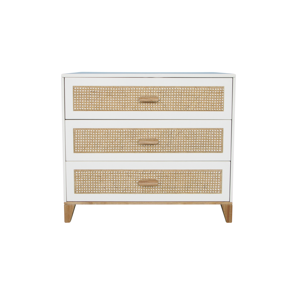 NAMI Neige Rattan Chest of Drawers