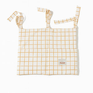 Camel Check Cot Organiser by Malomi Kids