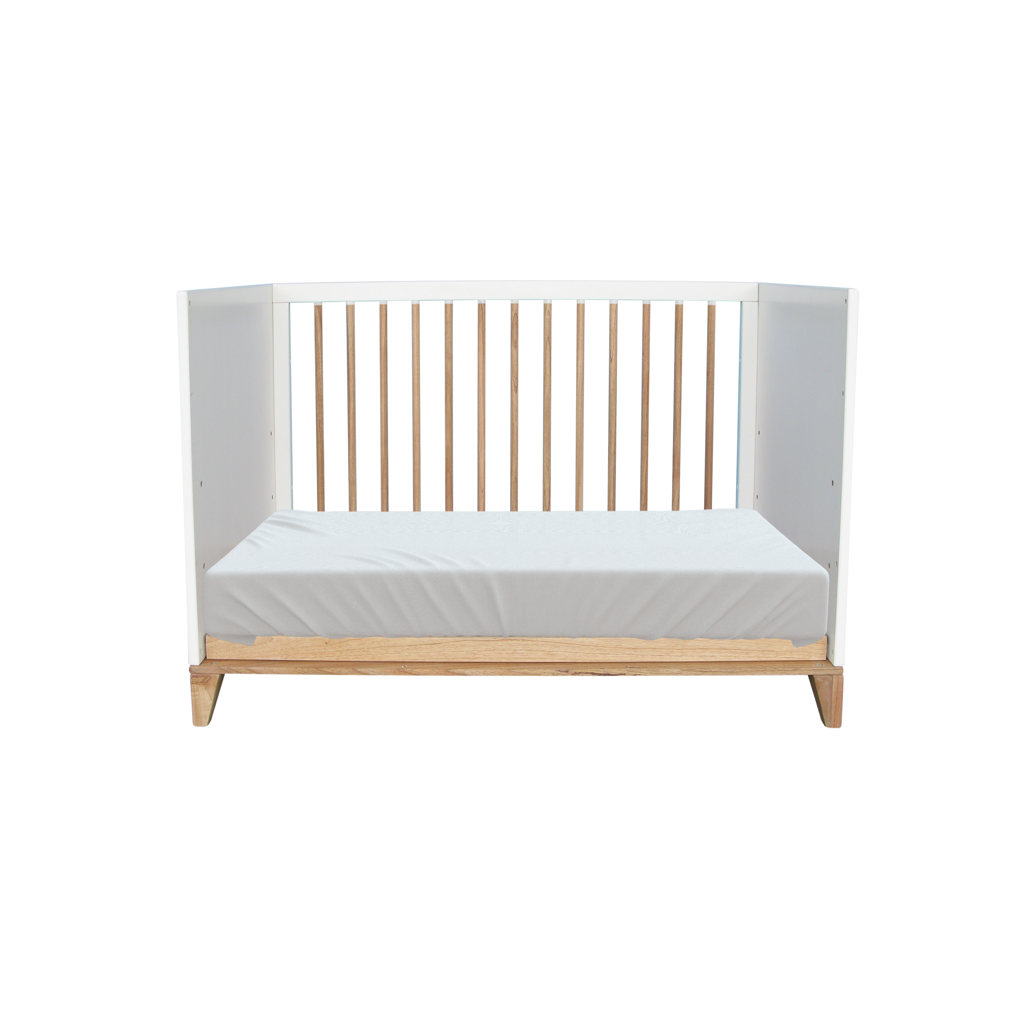 NAMI Neige Evolutive Bed 60 x 120 CM - From Crib to Toddler Bed