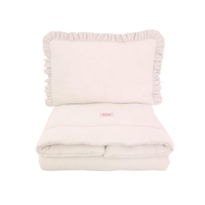 Muslin Ruffle Bedding Set with Filling by Malomi Kids