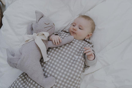 Countryside Check Baby Sleeping Bag by Malomi Kids